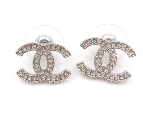 chanel emoji earrings|Chanel ring earrings.